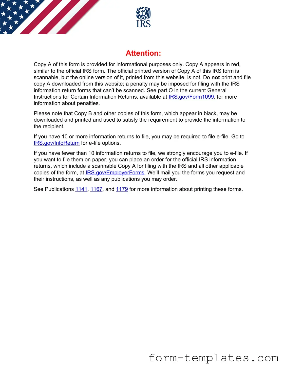 Fill Out a Valid IRS 1099-MISC Template