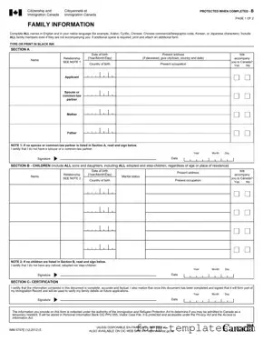 Fill Out a Valid Imm5707 Template