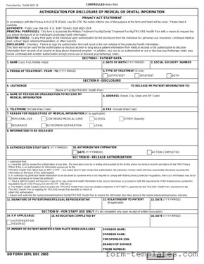 Fill Out a Valid DD 2870 Template