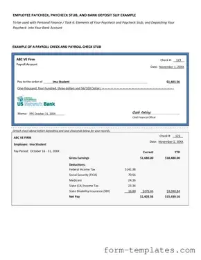 Fill Out a Valid Payroll Check Template
