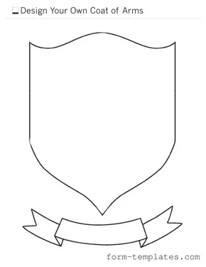 Fill Out a Valid Coat Of Arms Template