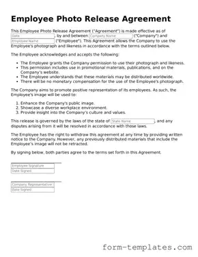Attorney-Approved Employee Photo Release Document