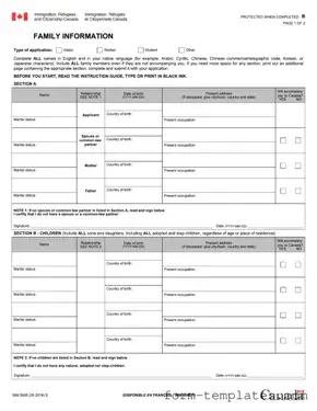 Fill Out a Valid Imm 5645 Template
