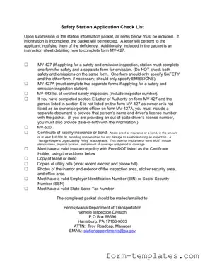 Fill Out a Valid Mv 427 Penndot Template