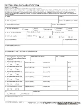 Fill Out a Valid Navpers 1336 3 Template