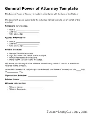 Attorney-Approved Power of Attorney Document