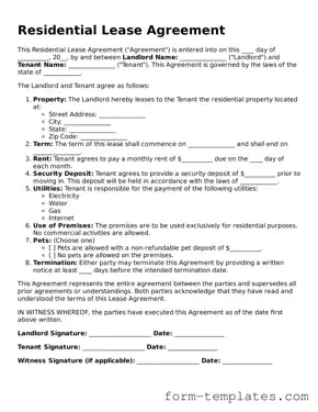 Attorney-Approved Lease Agreement Document