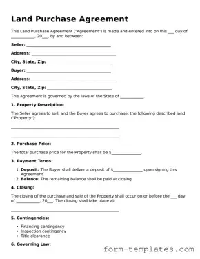 Attorney-Approved Land Purchase Agreement Document