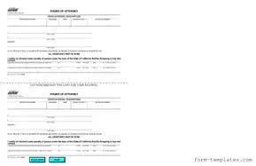 Fill Out a Valid Vehicle POA REG 260 Template